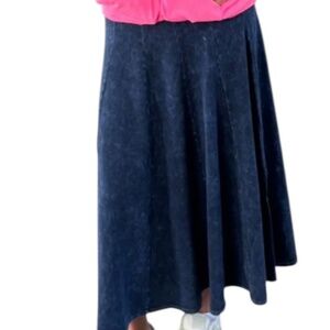 Hard tail Lola midi skirt long